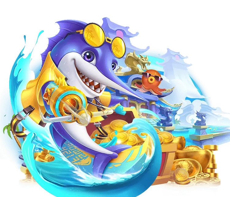 Màn hình game nổ hũ và bắn cá với nhiều tiền vàng